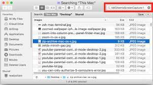 The security features on macos require additional steps to allow full use of the beyondtrust screen sharing software. How To Find All Screen Shots On Mac With A Search Trick Osxdaily