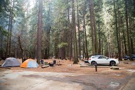 The campground itself is set on a sloping hill. Upper Pines Campground Yosemite Ca 55 Hipcamper Reviews And 121 Photos