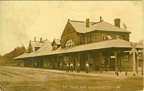 Bakersfield Ca The Southern Pacific Depot 1930 Bakersfield California Train Depot Bakersfield