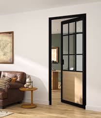 Métallier bordeaux réalise pour l'un de ses client une porte verrère sur mesure à bordeaux. Porte Battante Verrieres Atelier Duomo Porte Battante Verriere Sur Mesure Sogal