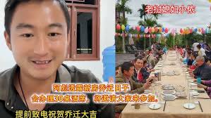 阿彪安排小依晚上种花，整齐排放花坛，堪比大花园。