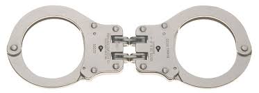 Professional heavy duty police hinged handcuffs cuffs double locking system. Hinged Handcuffs Peerless Handcuff Company