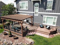 As you enter the planning stages of adding a pergola to your existing deck, stick to these a lush, green pergola effortlessly adds life and personality to any open deck area. Do I Want A Porch Roof Cover Or A Pergola On My Deck