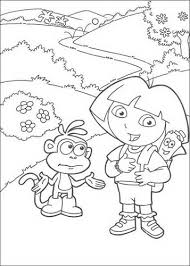 These alphabet coloring sheets will help little ones identify uppercase and lowercase versions of each letter. Kids N Fun Com 84 Coloring Pages Of Dora The Explorer