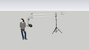 Perhaps you simply want an easy way to elevate your camera without having to climb a fence or set your tripod ontop of a chair. Diy Camera Jib 3d Warehouse