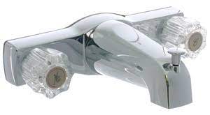 The pfister tub filler is finished in a luxurious tuscan bronze adding elegance and grace to any bathroom style. Empire Ultra 8 Chrome Tub Faucet Mobile Home Parts Store 103301