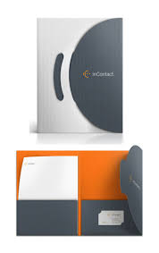 Pocket Folder By Modern 8 Presentation Folder Design Folder Design Corporate Folder Design