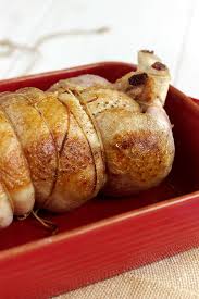 Canard Desosse Farci Au Foie Gras Et Au Pain D Epices