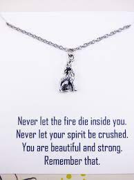 Silver Wolf Necklace Meaningful Necklaces Are Great For An Inspirational Gift 11 95 Inspiration Jewelry Quotes Inspirational Jewelry Quotes Necklace Quotes