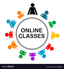 Online classes icon Royalty Free Vector Image - VectorStock