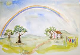 How To Paint A Rainbow In Watercolor 13 Steps With Pictures Learn how to draw a realistic rainbow lorikeet!