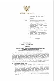Surat keputusan sangat penting inilah rekomendasi contoh surat keputusan yang baik dan benar 1. Surat Edaran Tentang Sistem Kerja Pegawai Negeri Sipil Dan Non Pns Dalam Tatanan Normal Baru Dilingkungan Pemerintah Provinsi Riau Bpsdm Provinsi Riau