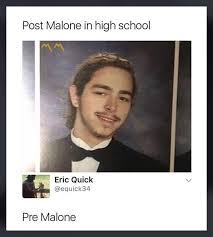 Post Malone In High School Post Malone Wallpaper Post Malone Post Malone Lyrics