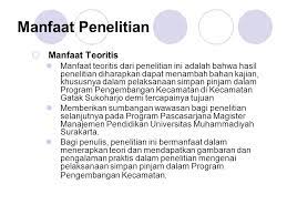 Setelah memperoleh hasil dari sebuah penelitian maka hasil tersebut dapat dijadikan sebagai sebuah landasan dalam mengembangkan media belajar penetapan media pembelajaran secara lebih lanjut. Pengertian Manfaat Teoritis Dan Praktis Dalam Skripsi Kumpulan Berbagai Skripsi