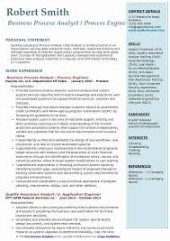 Business Process Analyst Resume Inspirational Business Process Analyst Resume Samples