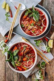 Bo Kho Spicy Vietnamese Beef Stew With Noodles Recipe Asian Recipes Recipes Vietnamese Beef Stew