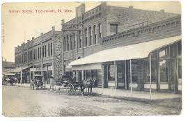 Street Scene From Tucumcari Nm Photo Postcard Sets The Scene With The Evans Realty Co In The Buildi New Mexico History Clovis New Mexico Land Of Enchantment