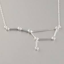 Virgo Constellation Necklace Sterling Silver Fashionjunkie4life Virgo Constellation Necklace Constellation Necklace Silver