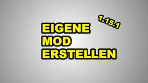 Create runs on minecraft forge only. Eigene Minecraft Mod Erstellen 1 Minecraft 1 15 1 Youtube