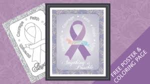 Find & download the most popular cancer ribbon vectors on freepik free for commercial use high quality images made for creative projects. Free Cancer Awareness Ribbon Poster And Coloring Page Printable Download D Zine Hub