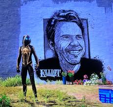 Elliot Mural Easter Egg : r/SpidermanPS4