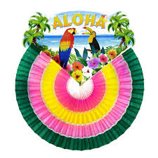 You need to find a girl. Xl Aloha Papierfacher Hawaii Sudsee Karibik Papageien Hula Party Fest Deko 95791 Eur 5 39 Picclick De