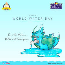 Happy World Water Day Worldwaterday Creamcrust Icecream World Water Day Water Day World Water