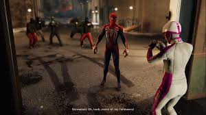 Absolutely love how many of these they made. Spider Man Ps4 Update The Heist Dlc Will Feature New Screwball Side Missions