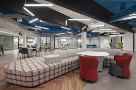 Breakout Space At Autodesk S Birmingham Office Interior Design Firms Interior Architecture Design Commercial Design