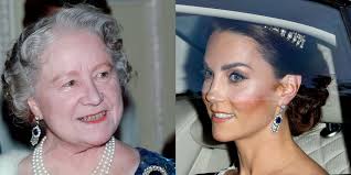 Here, she and first lady mamie. Kate Middleton Loans Earrings From Queen Mother S Collection For The Trump State Banquet