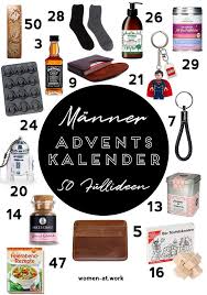 50 Fullideen Fur Adventskalender Fur Den Mann Freund Bruder Women At Work Adventkalender Selbstgemachte Geschenke Fur Den Partner Adventskalender Freund