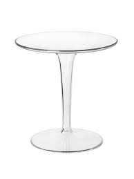 Clear Tulip Side Table Brickell Collection Modern Furniture Tulip Side Table Side Table Marble Accent Table