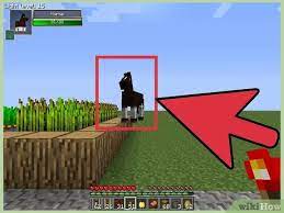 Cela va commencer à courir et. 3 Manieres De Apprivoiser Un Cheval Dans Minecraft