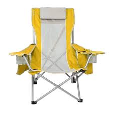 Kijaro Haleakala Sunrise Yellow Beach Sling Chair 54065 The Home Depot Sling Chair Haleakala Sunrise Chair