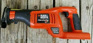 Black And Decker Sawzall Battery Black Decker 18v Fire Storm Reciprocating Saw Crs180 No Battery Blackdecker Black Decker Reciprocating Saw Cordless Reciprocating Saw