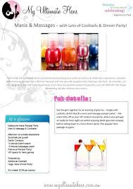 See more ideas about cocktail party themes, dinner party themes, dinner party menu. Manis Massages A With Lots Of Cocktails Dinner Party