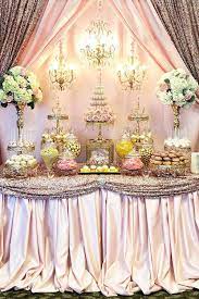 Elegant Pink Dessert Table Sweets Table Wedding Pink Dessert Tables Wedding Candy Table