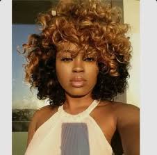 2 Color Curly Hair Natural Hair Styles Curly Hair Styles Naturally Wig Hairstyles