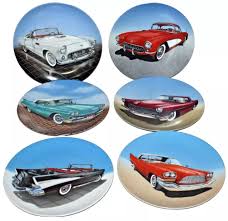 DREAM MACHINES PHILIP Palma Milestone Car Society 6 Plate Collector Set  1989 $75.00
