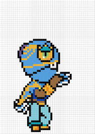 브롤스타즈 아이리스 타라 대형 펄러비즈 도안 Brawl Stars Iris Tara Perler Beads Template 2020 펄러비즈 아이리스 공예