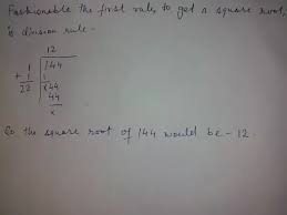 The square root of 144 is 12 let's check: What Is The Square Root Of 144 Quora