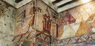 Ferrande Tower Medieval Fresco Fresco Medieval Tower
