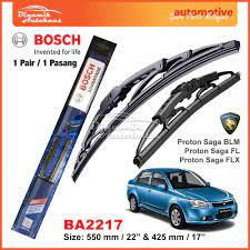 Check spelling or type a new query. Proton Saga Blm Fl Flx Vvt Car Windscreen Wiper Size 22 17 1 Pair Bosch Advantage Ba2217 Shopee Malaysia