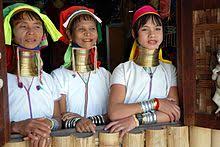 The kayan consists of the following groups: Myanmar Wikipedia