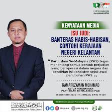 Menterjemah dan memasarkan dasar serta agenda negara supaya difahami, disokong, dihayati dan dibudayakan oleh seluruh rakyat melalui program penerangan. Judi Banteras Habis Habisan Contohi Kerajaan Negeri Kelantan Berita Parti Islam Se Malaysia Pas