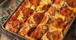Garnish with additional parmesan cheese and basil. Keto Pizza Bread Pulls Apart Low Carbe Diem