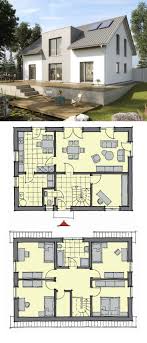 Einfamilienhaus Neubau Modern Grundriss 150 Qm 6 Zimmer Satteldach Architektur Flachdach Gaube Moderne Grundrisse Einfamilienhaus Grundriss Einfamilienhaus