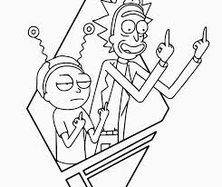 Coloring pages similar to : Trippy Rick Morty Coloring Pages Coloring Pages Ideas