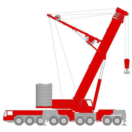 Terex T-700 Truck Crane