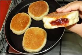 خبز الحليب في المقلاة بدون فرن لفطور الصباح أو اللمجة كيجي روووعة Food Cookout Food Cooking Recipes